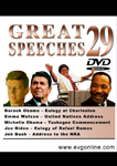 Great Speeches Volume 29