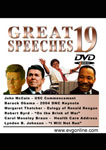 Great Speeches Volume 19